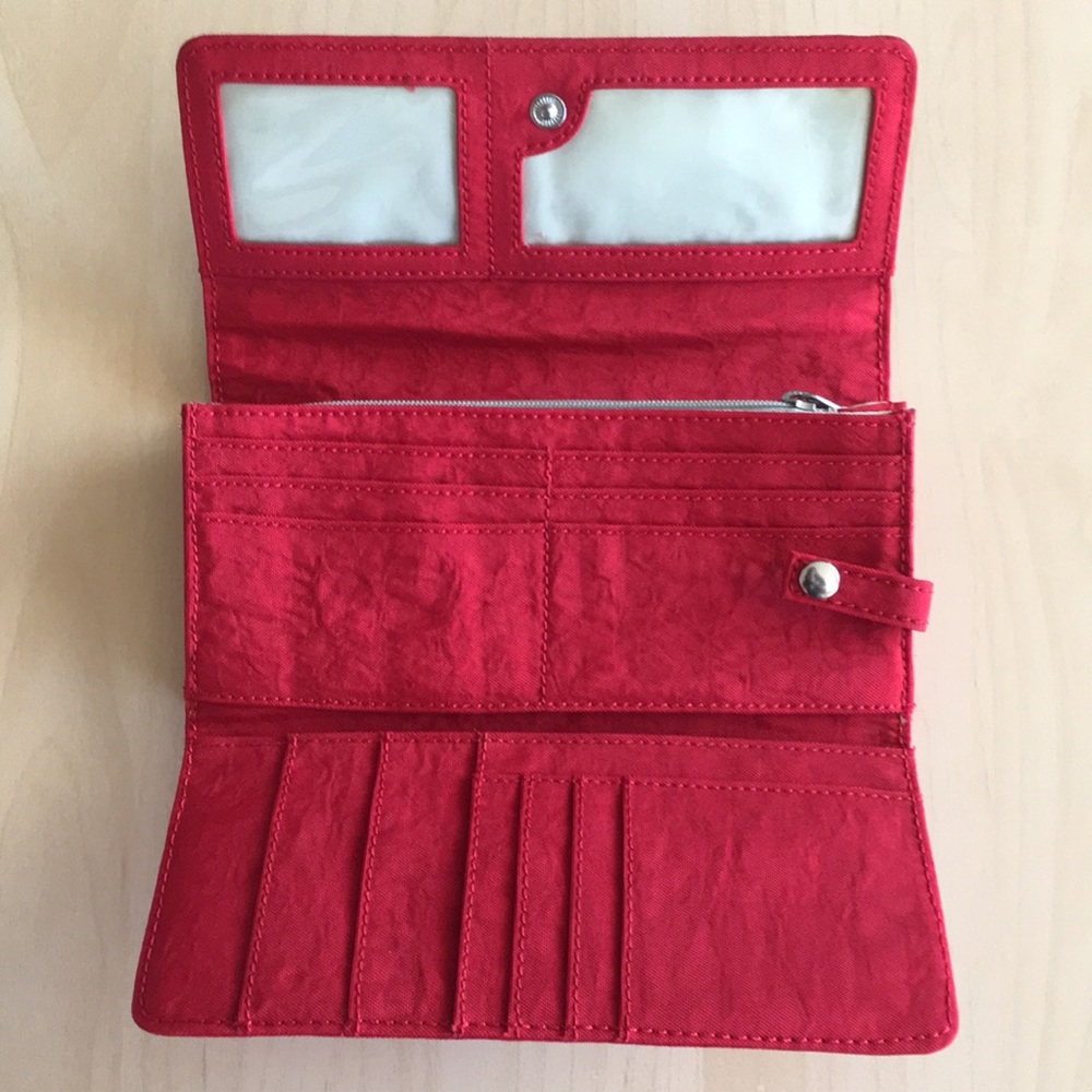 Kipling Red Long Wallet - Picture 4 of 8